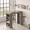 Bárasztal, szürke - BARTY