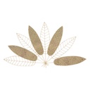 Legyező formájú falidísz, nád - PASCALINE