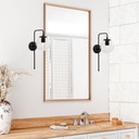 Fali lámpa, Fekete - KIRIL