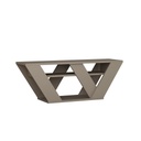 TV állvany, világos mokka szín, polccal - VERSO