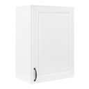 Egyajtós faliszekrény, 50/72 cm, fehér - LAC DES SIGNES