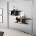 Falipolc, antracit diófa - FINALE