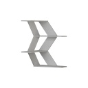 Sarok fali polc, fehér - TIRAILLE