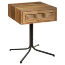 Éjjeliszekrény, vessző tölgyszínű - ASIENDA