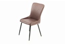 Étkezőszék, barna műbőr - FIDELE