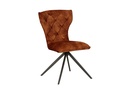 Étkezőszék, réz színű bársony - LE CHEF