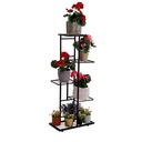 Virágállvány, 5 szintes, sötétszürke - ESCALADE