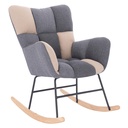 Hintafotel, bézs-szürke - BALANCE