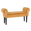 Pad, bársony sárga - PACHA