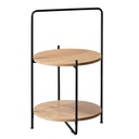 Lerakóasztal, tölgy színű - MONT