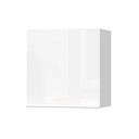 Falipolc, tölgy, magasfényű fehér - BOSPHORE