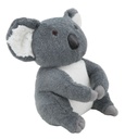 Ajtótámasz, koala medve alakú, szürke - STOP