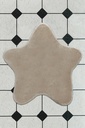 Csillag alakú fürdőszobaszőnyeg, bézs - STARLETTE