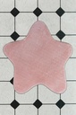 Csillag alakú fürdőszobaszőnyeg, rózsaszín - STARLETTE