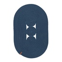 Fürdőszobaszőnyeg 50x80 cm, sötétkék - OVALINE