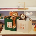 Íróasztal rendszerező, zöld, fehér, filc, gyerekeknek - LAPINOS