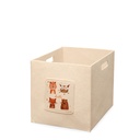 Íróasztal rendszerező, bézs, filc, gyerekeknek - LAPINOS