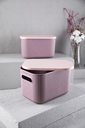 Műanyag tárolódoboz, lila - DOUCE