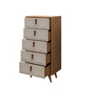 Komód, fehér tölgy - CAIRE