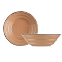 Porcelán étkészlet, 24 db-os, narancssárga - PROVENCE