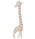 Zsiráf alakú mérőrúd 140 cm, tölgy színű - GIRAFE