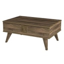 Fiókos dohányzóasztal, tölgy színű - BRUMO