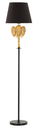 Álló lámpa, 164 cm elefánt, arany fekete - TROMPES