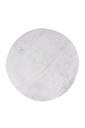 Kör alakú ezüstszürke szőnyeg, 160x160 cm - TOUDOU