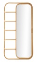 Fali tükör, téglalap, fém - ECHELLE