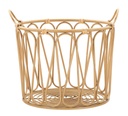 Rattan kosár, 31,5x40 cm - MESANGE