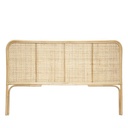 Rattan ágytámla, 160 cm - COME