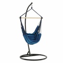 Függő hintafotel, kék, csíkos - HUITRE