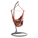 Függő hintafotel, színes csíkos - HUITRE