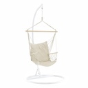 Pamut függőfotel, fehér - HUITRE