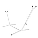 Kerti állvány függőágyhoz, fehér, 100x100x275 cm - ALLVANY