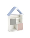 Gyermek, házikó könyvespolc, többszínű, 115 cm - MAISONETTE