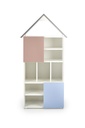 Gyermek, házikó könyvespolc, többszínű, 161 cm - MAISONETTE