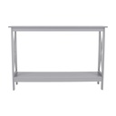 Konzolasztal, fa, világosszürke - CROISADE