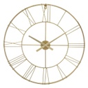 Fém falióra 70 cm, arany – PRECIS