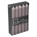 Csillárgyertya, bézs 10 darabos – C´EST LA FETE