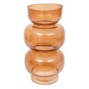 Váza 25 cm borostyán – BOUBOULE