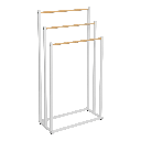 Állófogas, fém, fehér - TIFOU