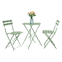 Kerti, 3 részes, acél, mentazöld - JARDIN