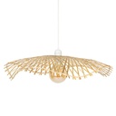 Mennyezeti lámpa, bambusz, bézs - PAPILLON