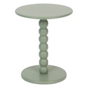 Lerakóasztal, kerek, fa, khaki - REINE