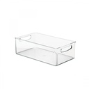 Fürdőszobai rendszerező, műanyag, átlátszó - TRANSPARI