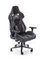 Gamer szék, állítható, szövet - fém - műanyag, sötétszürke - fekete - ROBOT