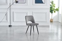 AS134 Étkezőszék - Szürke Bársony G062-38