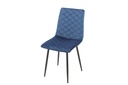 AS129 Kék Velvet Bársony Szék