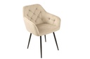 AS115 Étkezőszék - Latte bársony G062-14